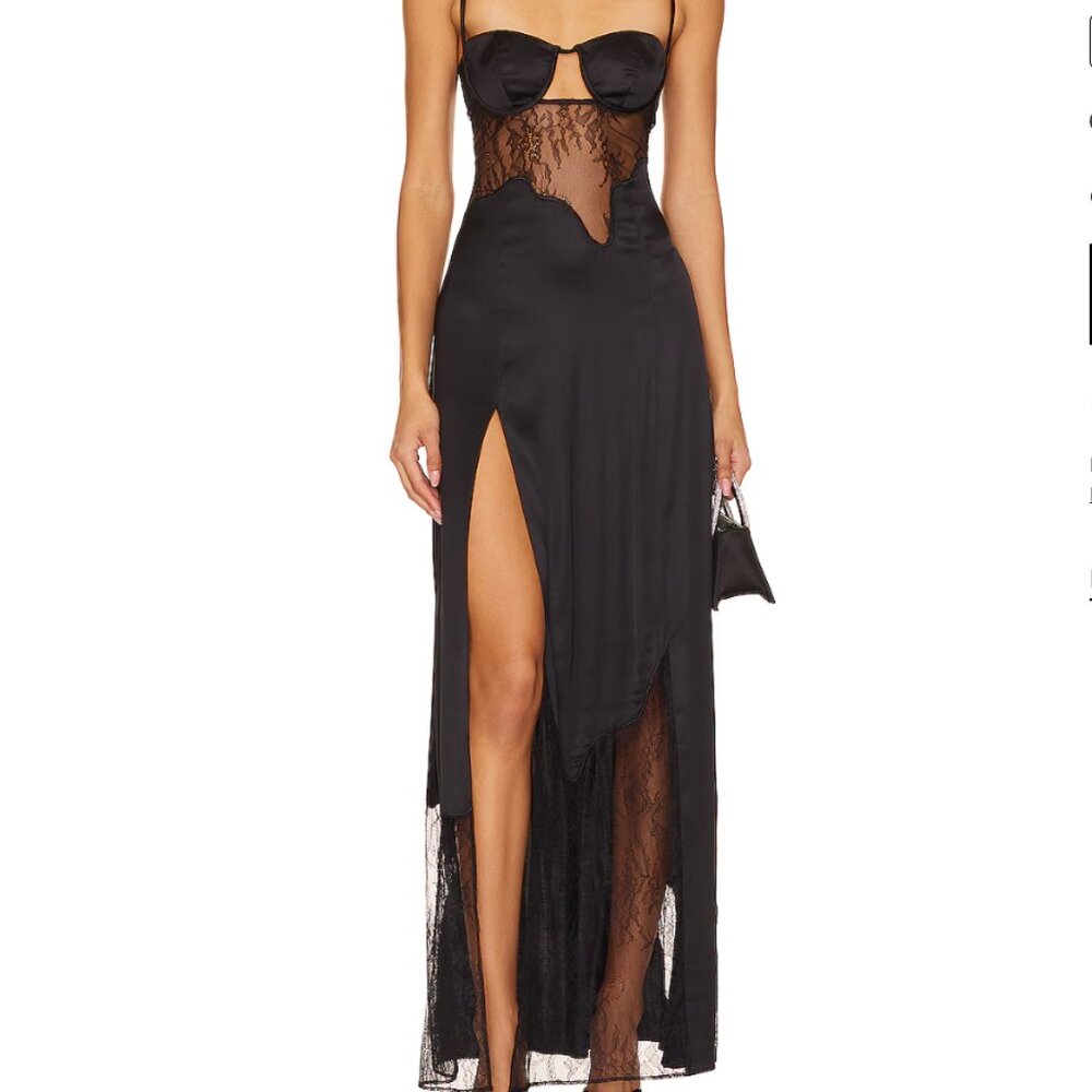 Revolve NBD Averie Gown in black